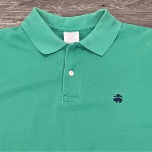 Brooks‎ Brothers Men's Green Short Sleeve Medium Polo